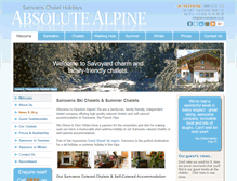 Tablet Screenshot of absolutealpine.co.uk